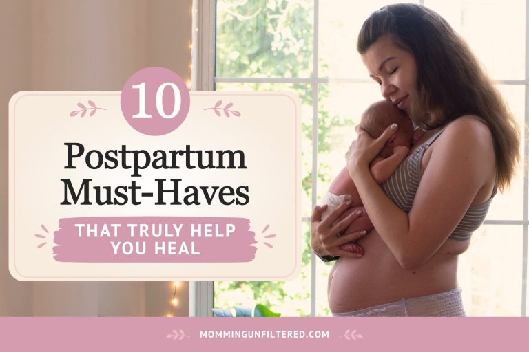 10 Postpartum Must-Haves That Truly Help You Heal