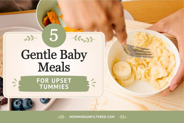 5 Gentle Baby Meals I Make When My Baby&rsquo;s Stomach Is Upset
